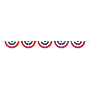 Beistle Patriotic Bunting Party Banner