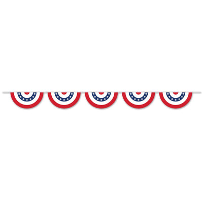 Beistle Patriotic Bunting Party Banner