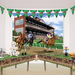 Horse Racing Pennant Banner, party supplies, decorations, The Beistle Company, Derby Day, Bulk, Other Party Themes, Derby Day Party Theme 