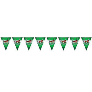 Beistle Horse Racing Party Pennant Banner