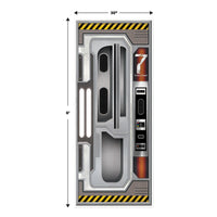 Spaceship Door Cover, party supplies, decorations, The Beistle Company, Space, Bulk, Other Party Themes, Space Themed Party Supplies