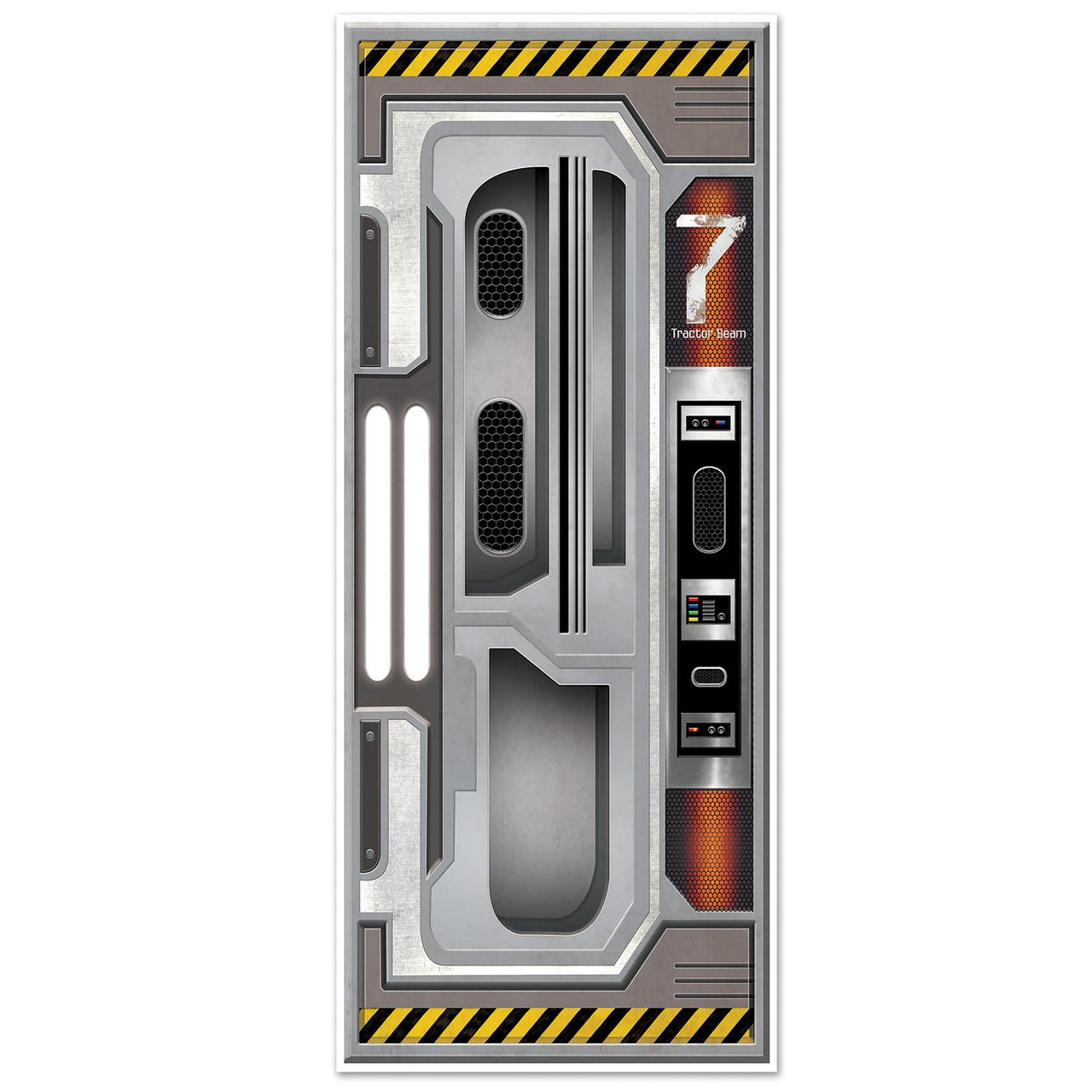 Beistle Spaceship Party Door Cover