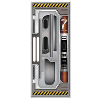 Beistle Spaceship Party Door Cover