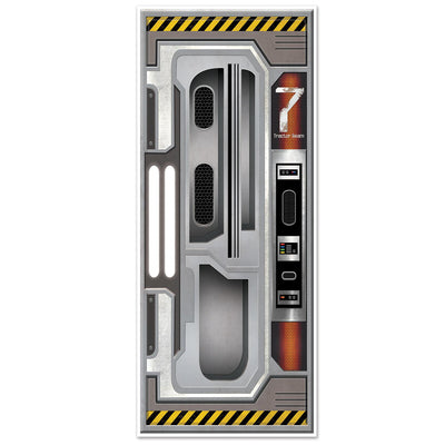 Beistle Spaceship Party Door Cover