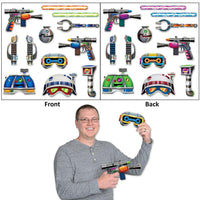 Beistle Space Party Photo Fun Signs (12/Pkg)