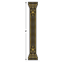 Jointed Roaring 20's Column Pull-Down Cutout, party supplies, decorations, The Beistle Company, Roaring 20's, Bulk, Other Party Themes, Roaring 20's Party Theme