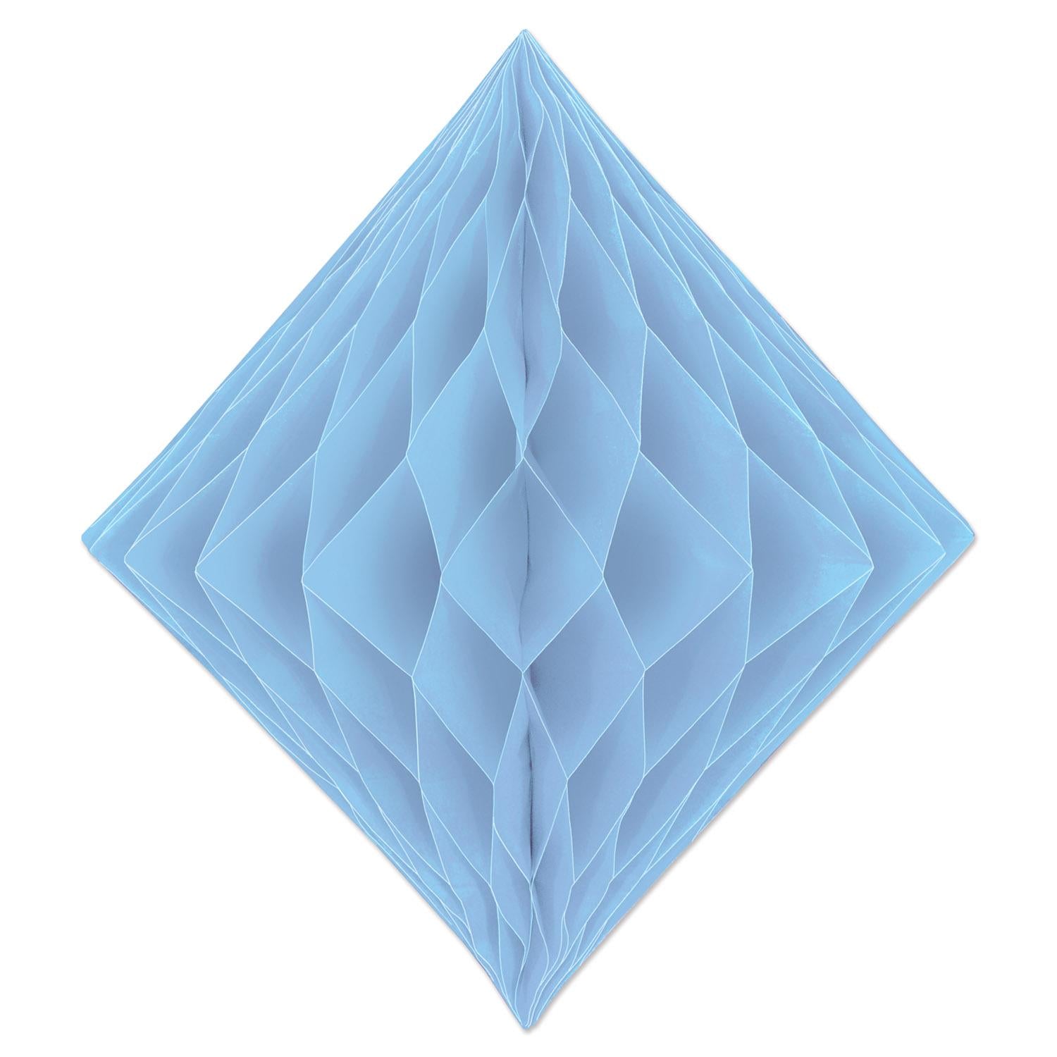 Beistle Party Tissue Diamond - Light blue