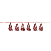 Beistle Metallic Party Tassel Garland - rose gold