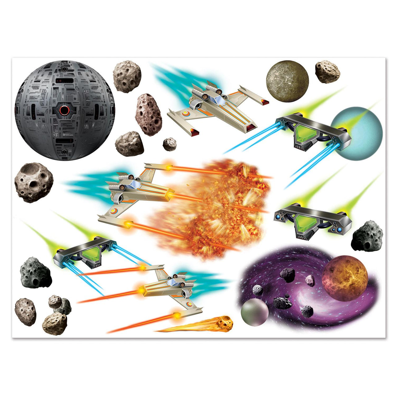 Beistle Galaxy Party Props (19/Pkg)