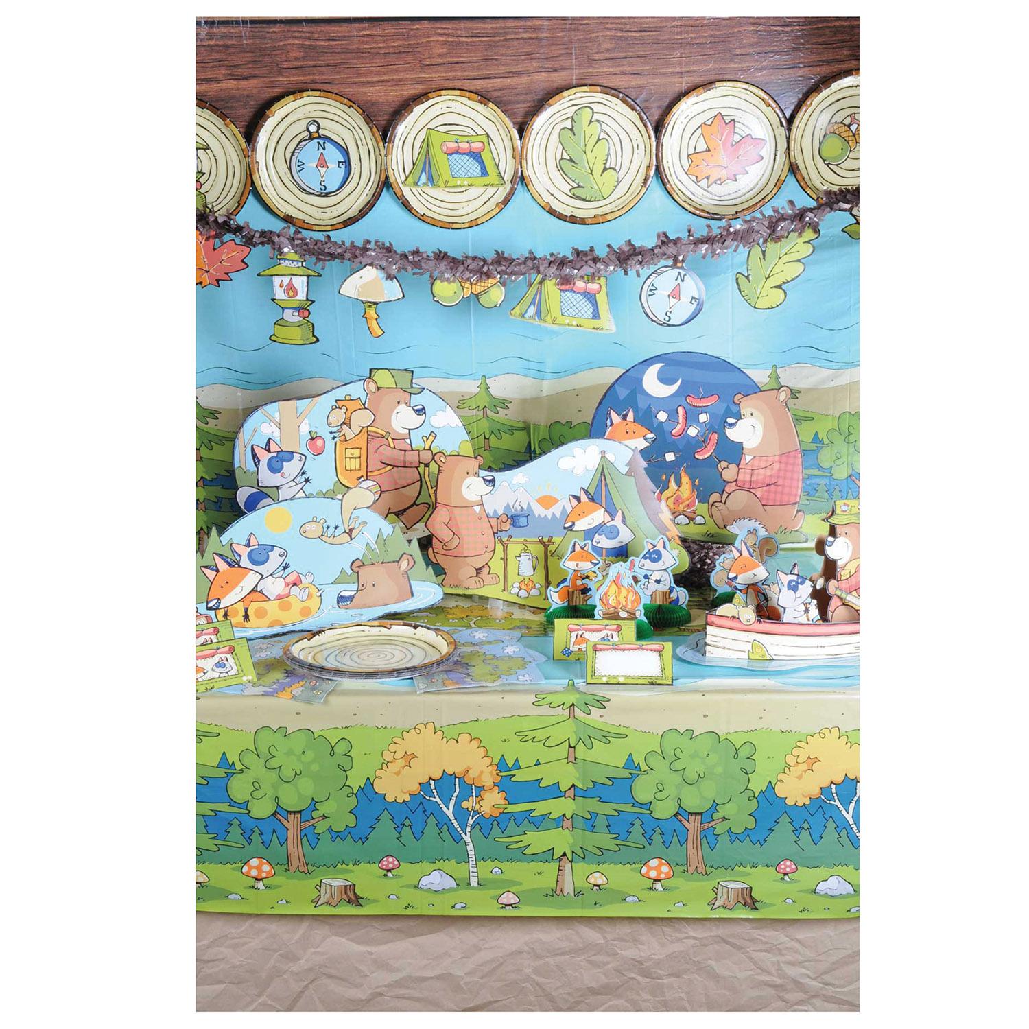 Beistle Woodland Friends Party Tablecover