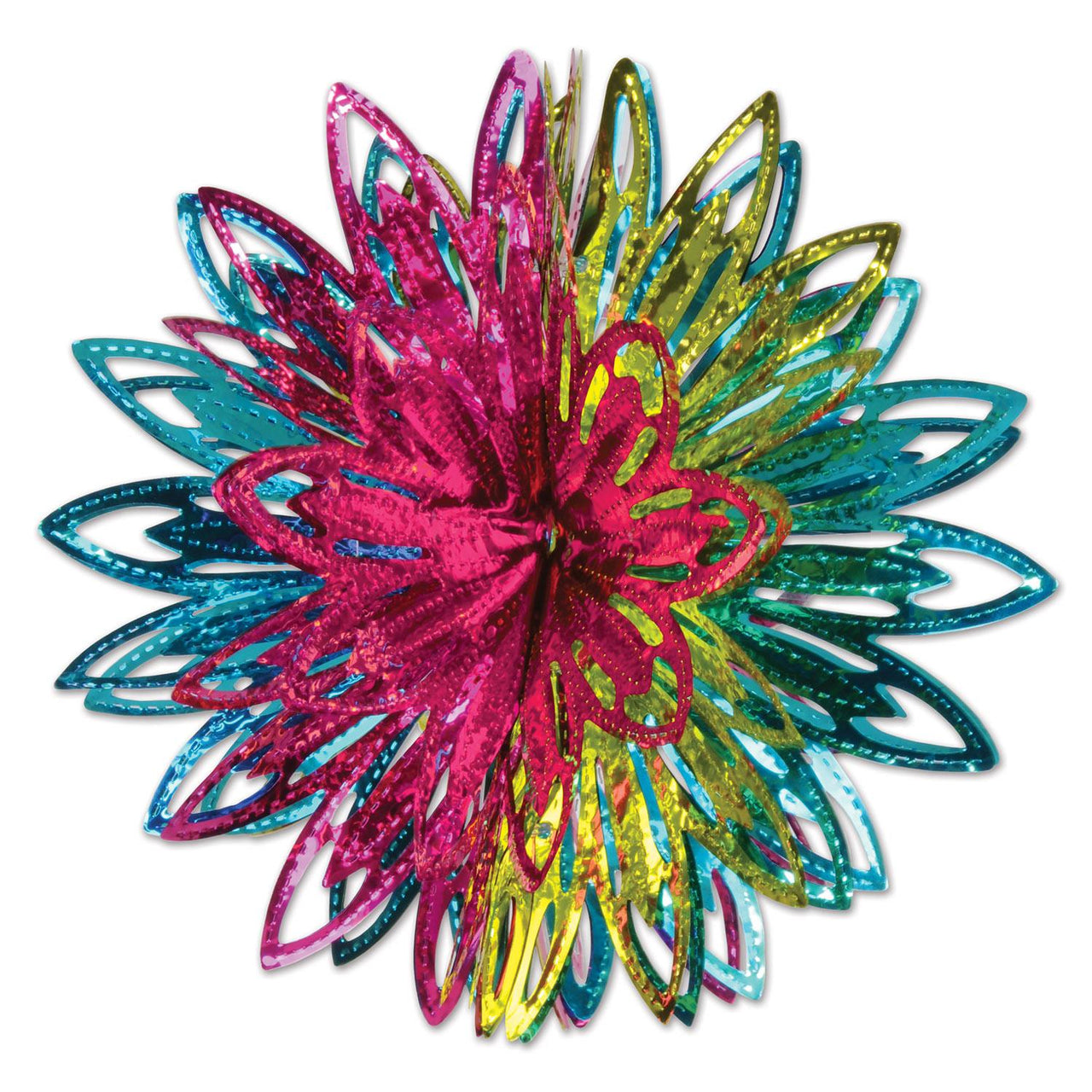 Beistle Party Metallic Starburst Balls (2/Pkg)