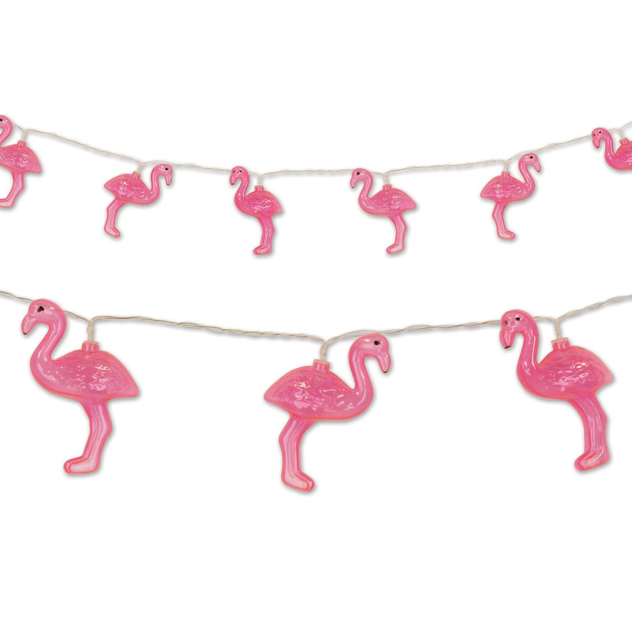 Beistle Luau Party Flamingo String Lights