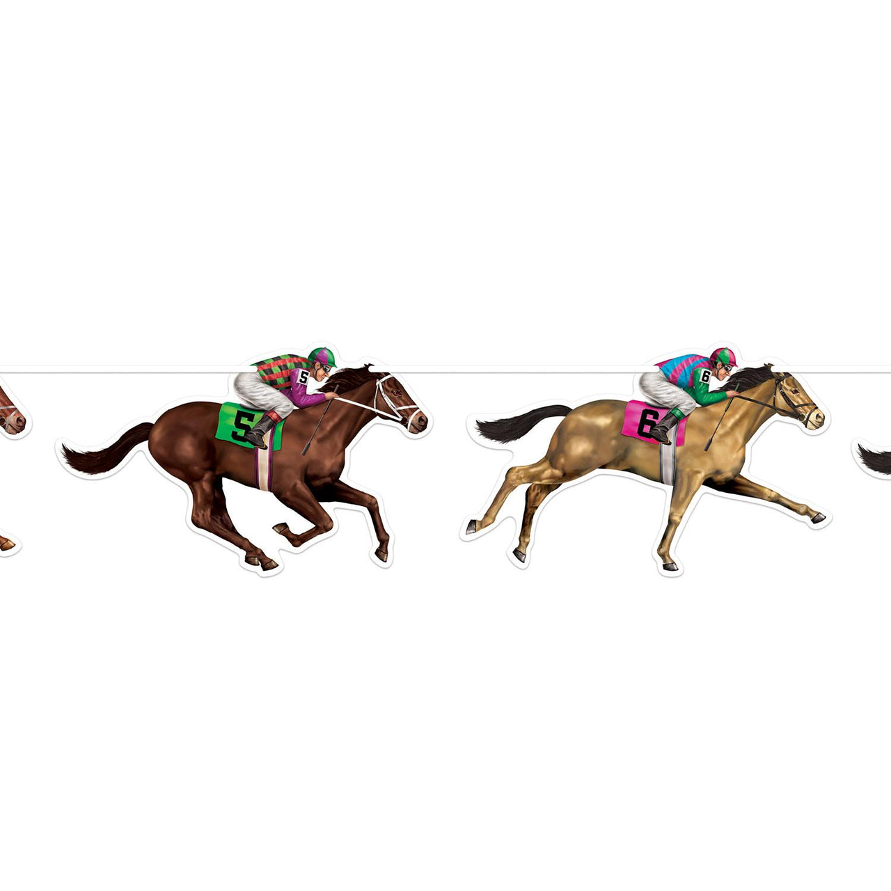 Bulk Horse Racing Streamer (Case of 12) by Beistle