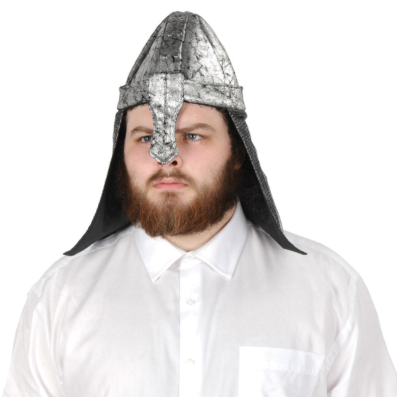 Beistle Fabric Black Knight Helmet