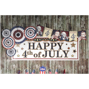 Bulk 4th Of July Sign Banner (Case of 12) by Beistle