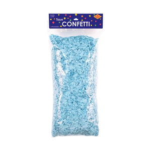 Beistle Tissue Confetti Light Blue (3.75 Qt/Pkg)