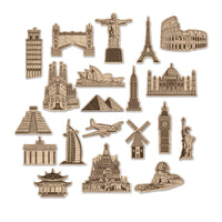 Beistle Around The World Party Cutouts (20/Pkg)