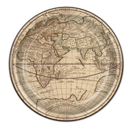 Beistle Around The World Party Paper Plates 9 inch, 8/Pkg