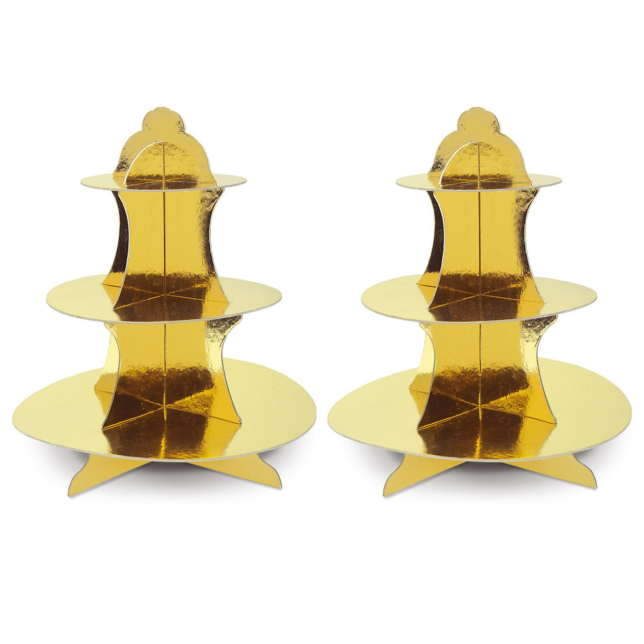 Metallic Cupcake Stand, party supplies, decorations, The Beistle Company, General Occasion, Bulk, Birthday Party Supplies, Birthday Party Decorations, Misc. Birthday Party Decorations