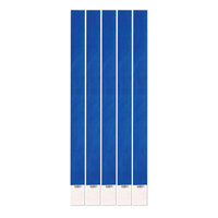 Beistle Tyvek Wristbands blue (100/Pkg)