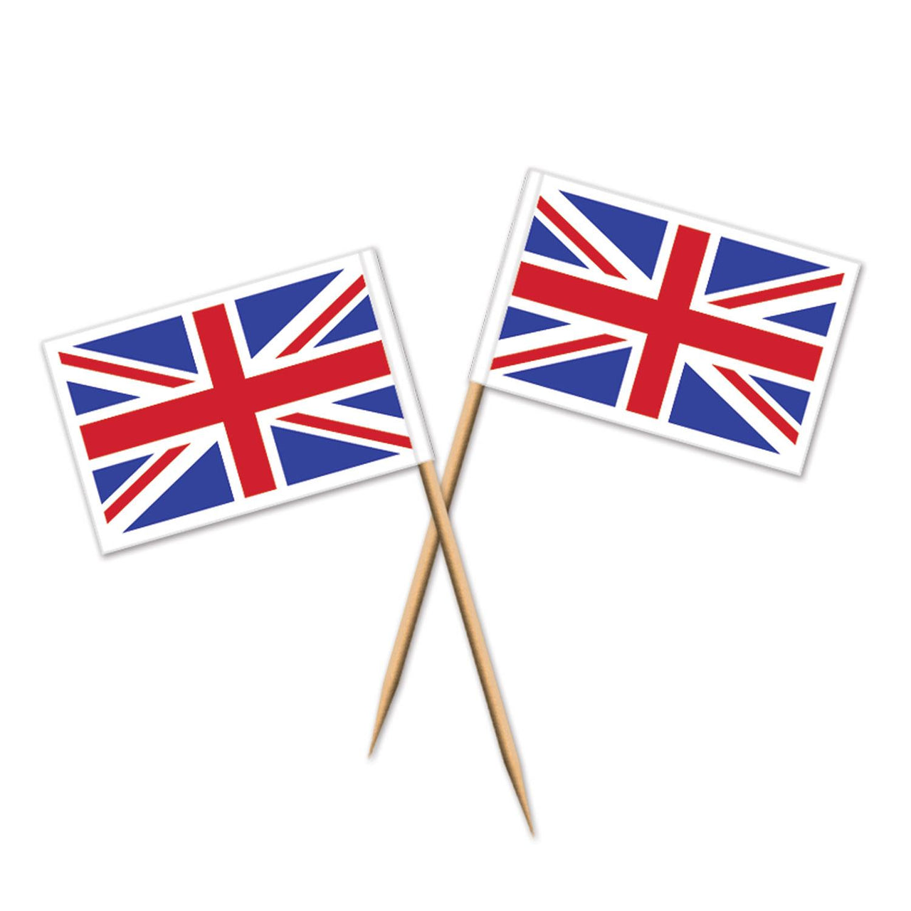 Beistle Union Jack Party Picks (50/Pkg)