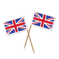 Beistle Union Jack Party Picks (50/Pkg)