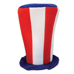 Beistle Patriotic Plush Tall Top Hat