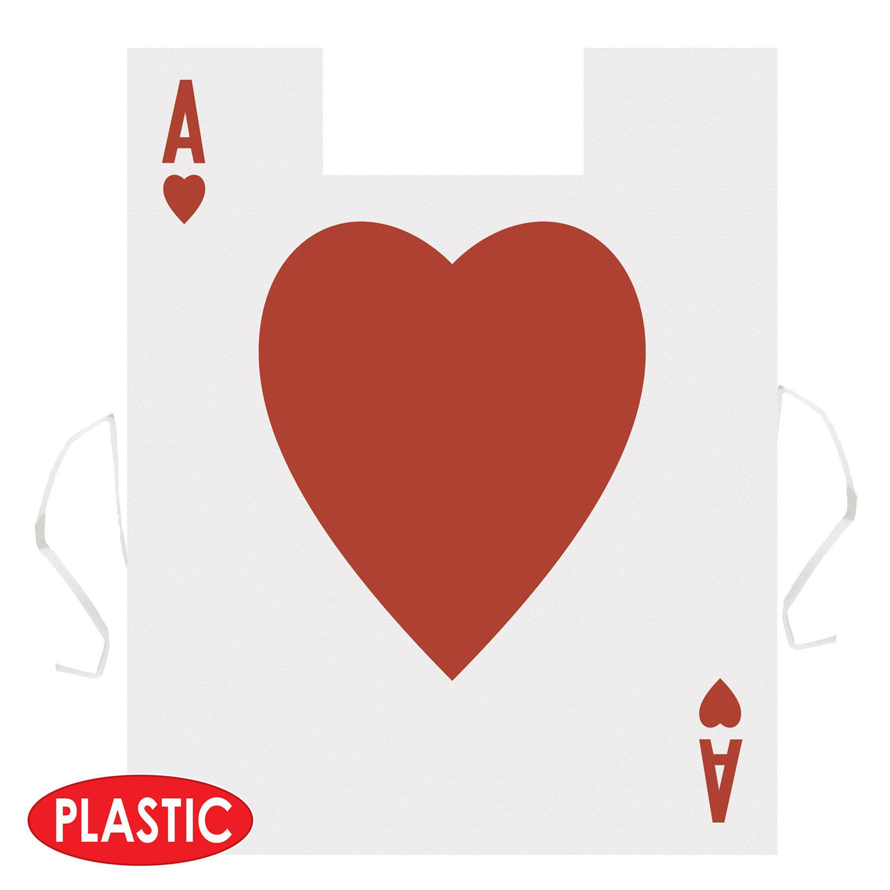 Plastic Card Suit Vest, party supplies, decorations, The Beistle Company, Alice In Wonderland, Bulk, Other Party Themes, Alice in Wonderland