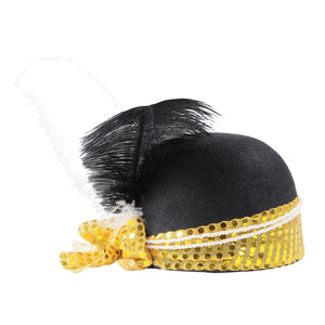 Beistle Sequined Flapper Hat