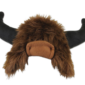 Bulk Plush Buffalo Hat (Case of 6) by Beistle