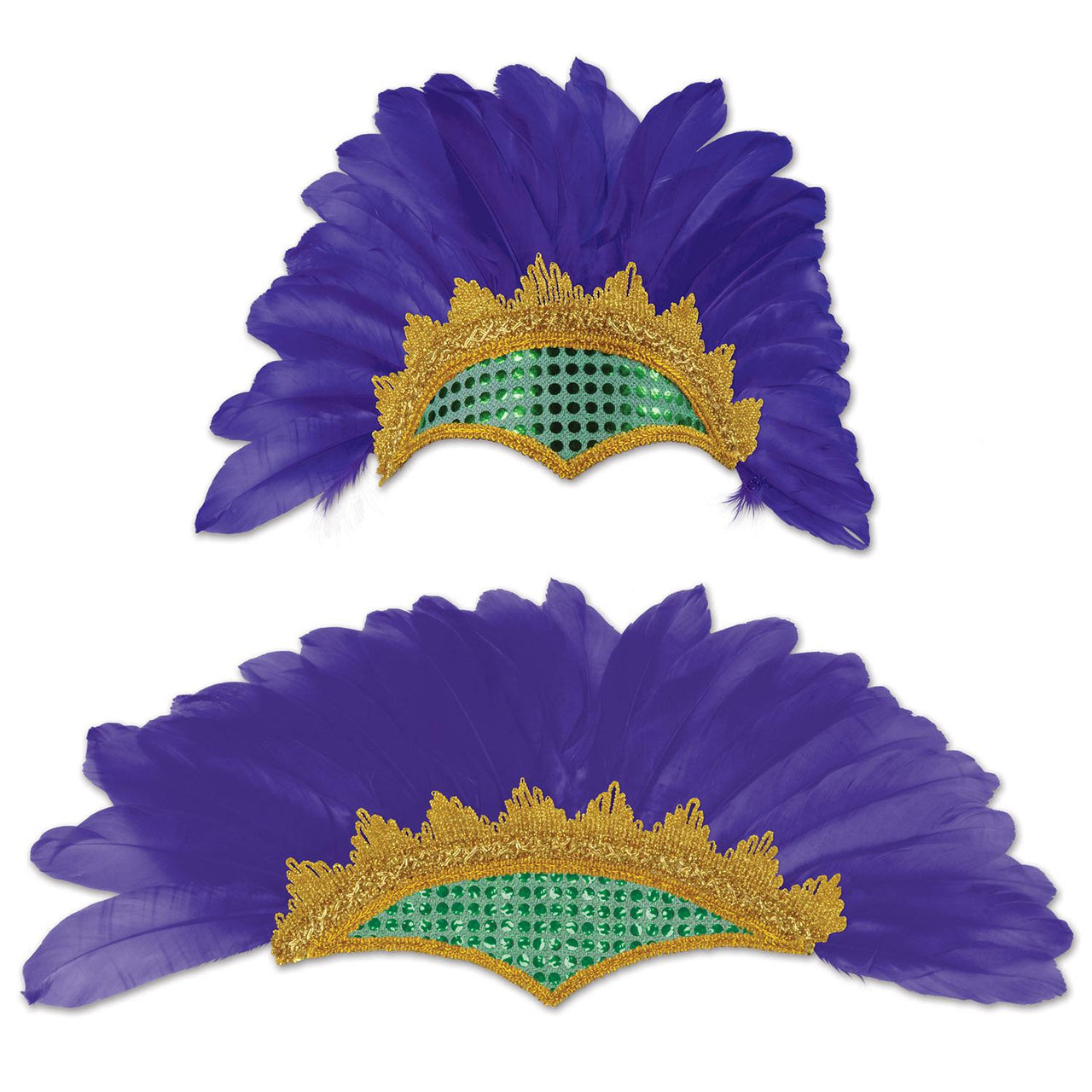 Beistle Mardi Gras Showgirl Headpiece