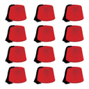 Bulk Felt Fez Hat (Case of 12) by Beistle