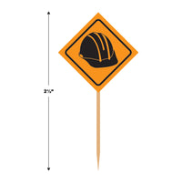 Bulk Construction Signs Picks (Case of 600) by Beistle