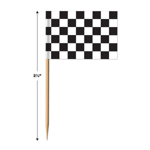 Bulk Racing Party Racing Flag Picks (Case of 600) by Beistle
