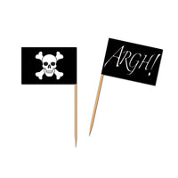 Beistle Pirate Flag Party Picks (50/Pkg)