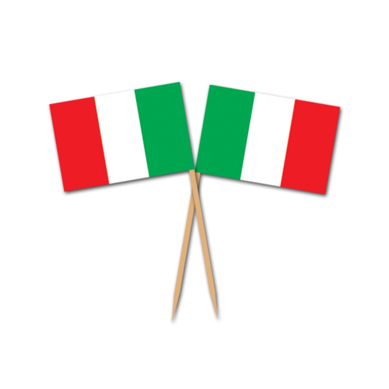 Beistle Italian Flag Party Picks (50/Pkg)
