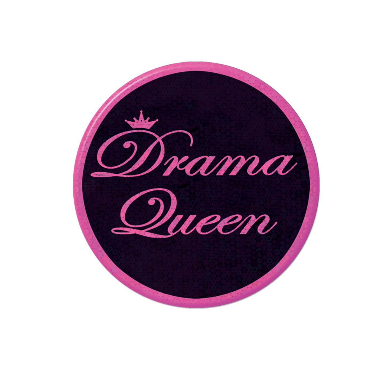 Beistle Drama Queen Button