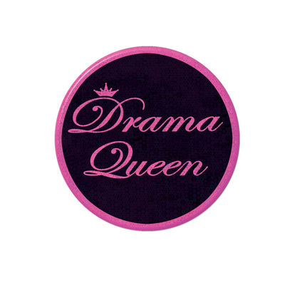 Beistle Drama Queen Button