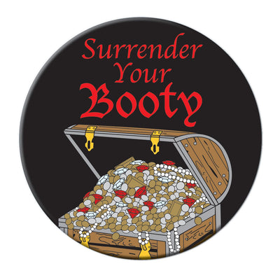 Beistle Surrender Your Booty Button