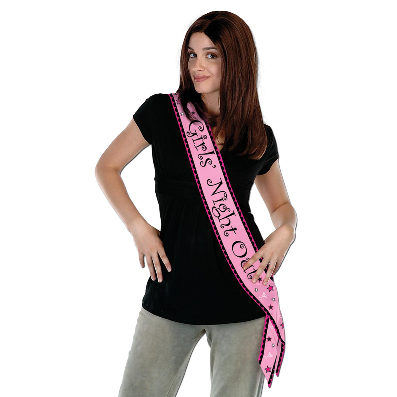 Beistle Bachelorette Party Girls' Night Out Satin Sash