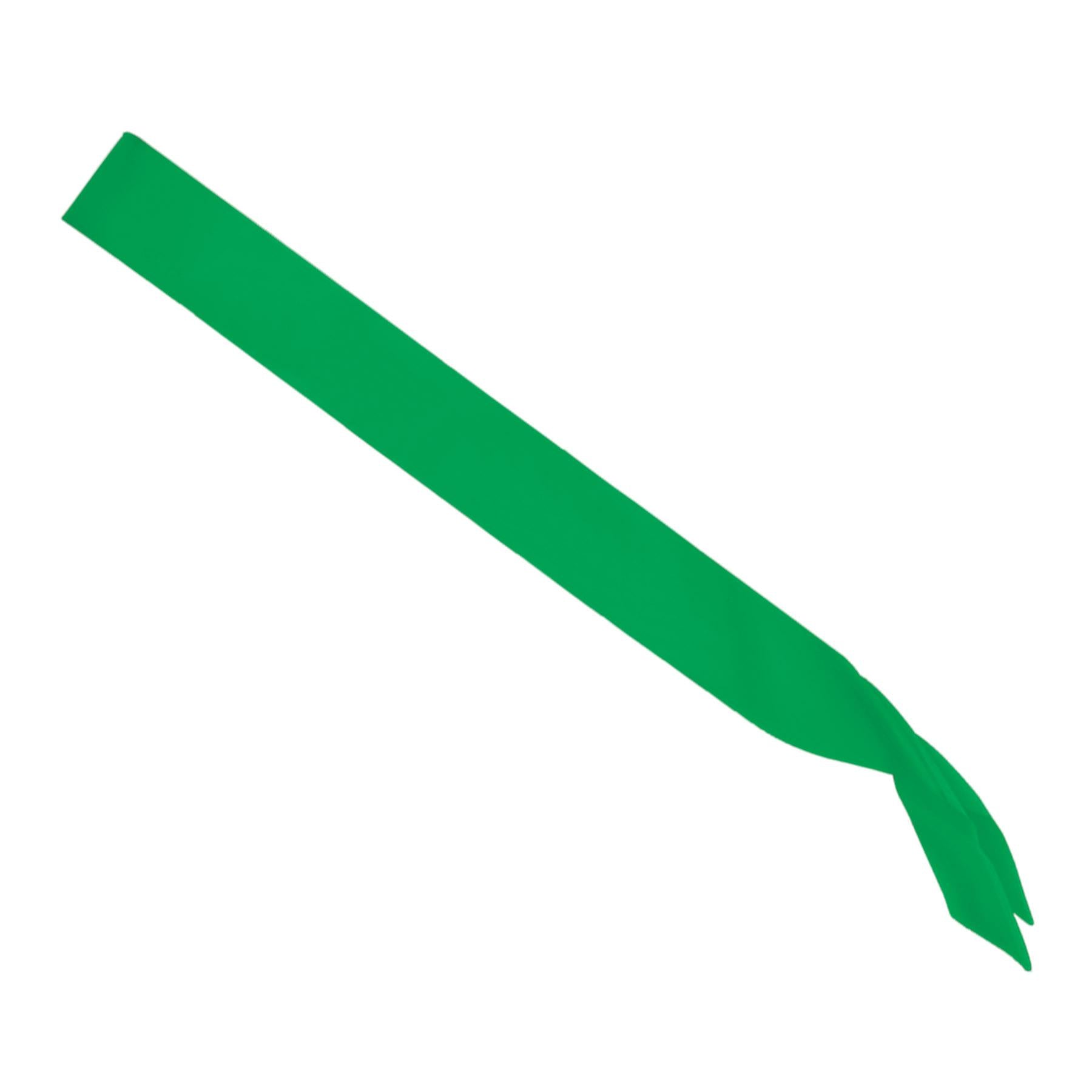 Green Satin Sash Green Satin Sash