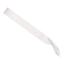 Beistle Satin Sash - white