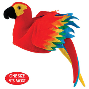 Luau Party Supplies - Tropical Parrot Hat