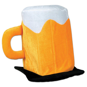 Beistle Oktoberfest Plush Beer Mug Hat