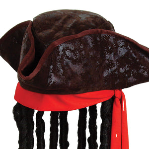 Bulk Pirate Party Caribbean Pirate Hat (Case of 6) by Beistle