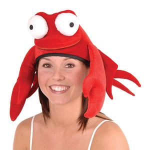 Luau Party Supplies: Plush Crab Hat