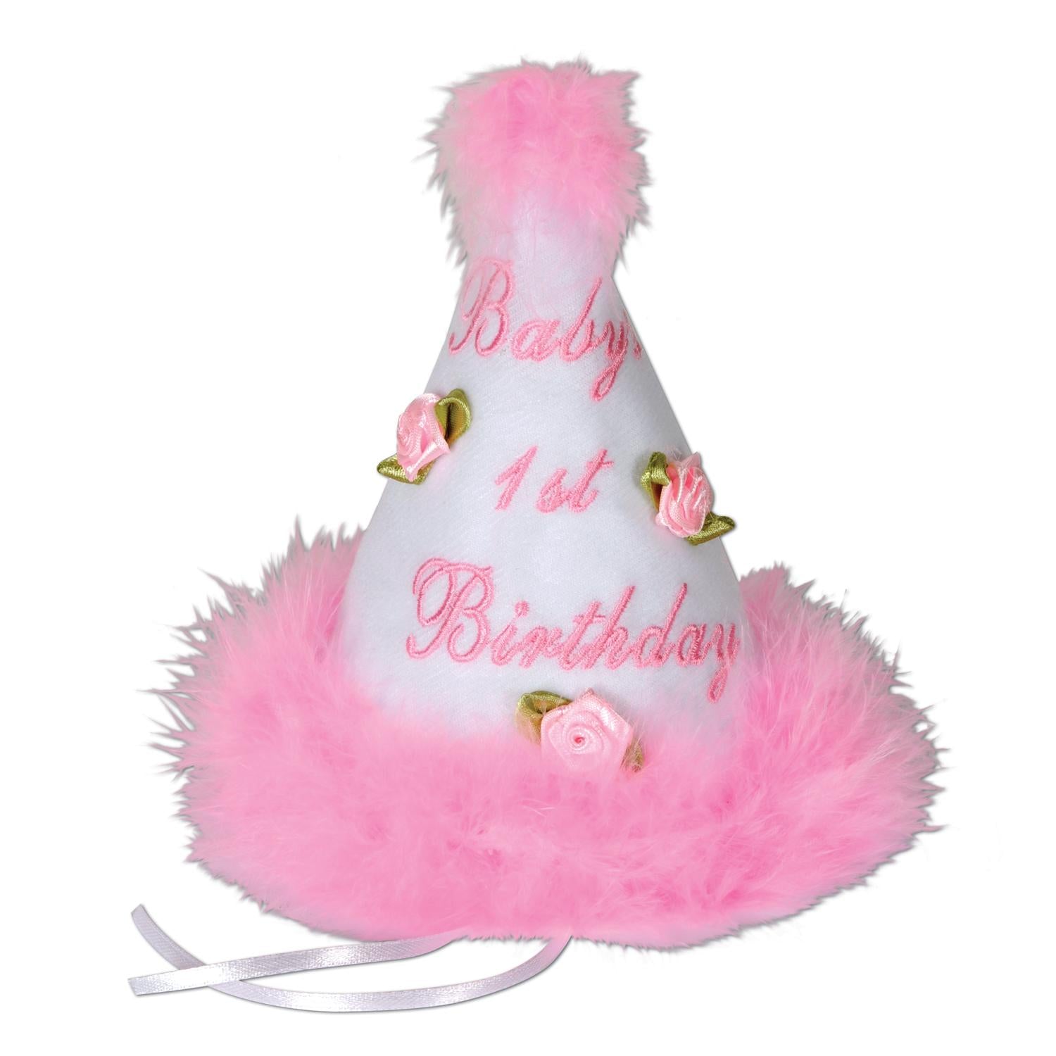 Beistle Baby's 1st Birthday Party Cone Hat