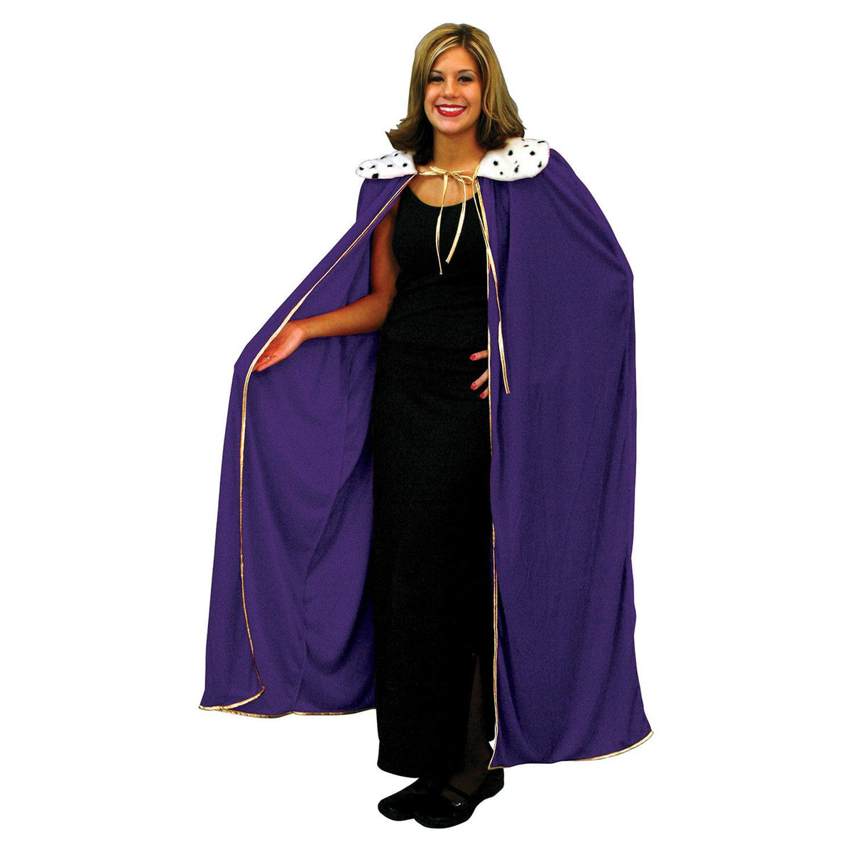 Beistle 60253 Veste Da Re/Regina Per Adulto - 132 Cm (4 Ft 4 In) - Costume Mardi Gras