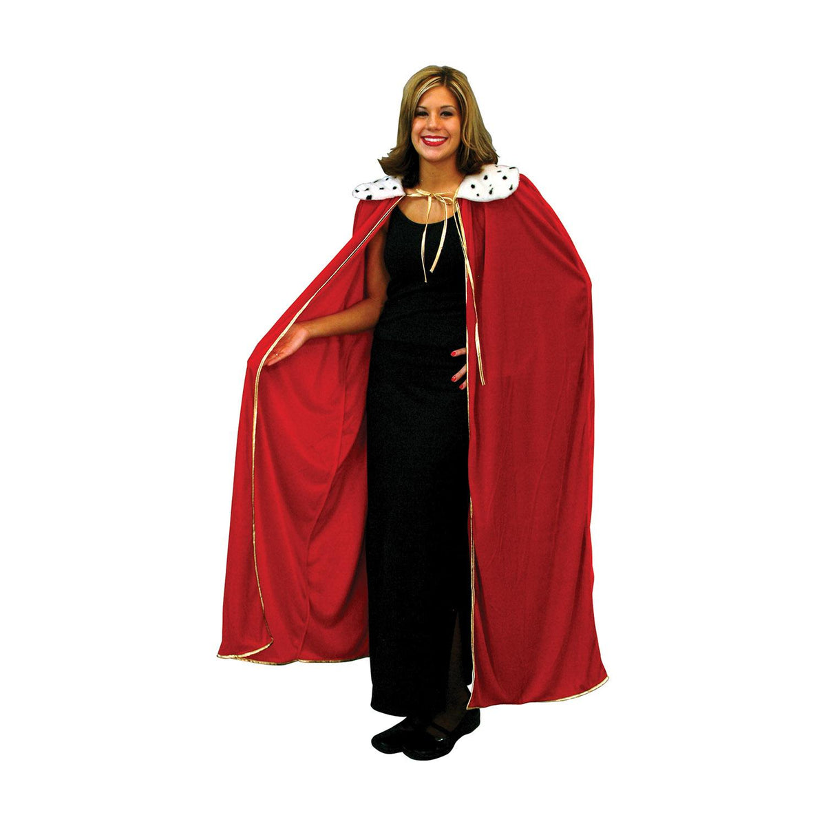 Dark Red Robe King Robe Bulk Red Adult King/Queen Robe by Beistle
