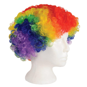 Bulk Rainbow Clown Wig (Case of 12) by Beistle